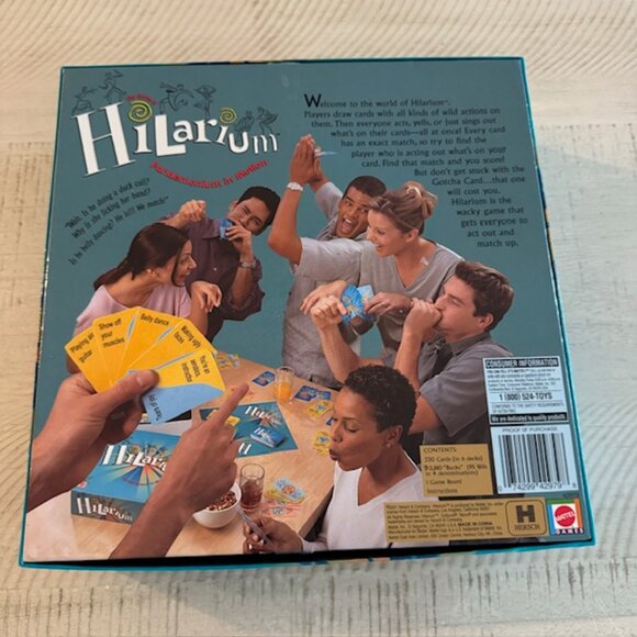 Vintage 2001 Mattel (Hersch) Hilarium Game - Picture 9 of 9
